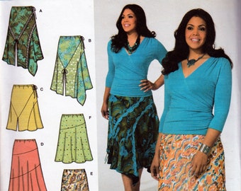 Skirt Set by Khaliah Ali - Simplicity 4197 - Uncut Pattern