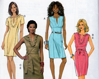 Dress and Belt - Butterick 5638 - Uncut Sewing Pattern