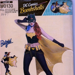 Batgirl Kostüm - Simply 8197 - Uncut Pattern