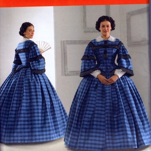 Southern Belle Costume - Simplicity 3727 - Uncut Pattern