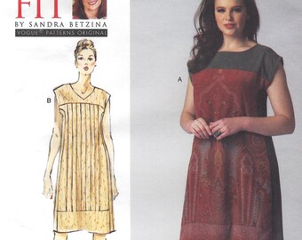 Vogue V1390 1390 Pattern UNCUT Today's Fit Sandra Betzina Dropped ...