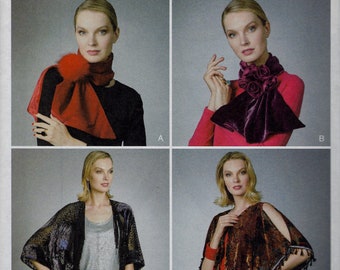 Scarves, Shrugs & Kimono - Vogue 9354 - Uncut Pattern