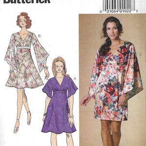 Dresses, Empire Waist - Butterick 6623 - Uncut Sewing Pattern