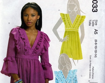 McCall's 6033 Ruffled Tops Sewing Pattern