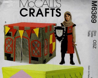 McCall's 6369 Children's Playhouses Sewing Pattern
