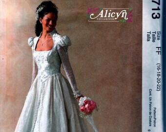 Bride or Princess Gown by Alicyn - McCall's 4713 - Uncut Pattern
