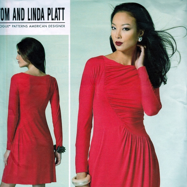 Designer Dress by Tom and Linda Platt - Vogue 1283 - Uncut