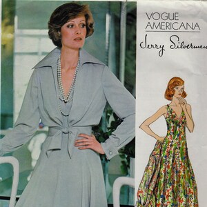 Evening Dress & Jacket by Jerry Silverman - Vogue 1117 - Uncut Pattern