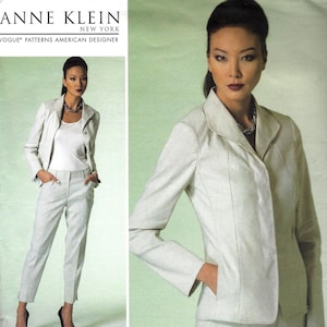 Jacket & Pants by Anne Klein - Vogue 1293 - Uncut Sewing Pattern