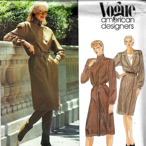 Dress by Calvin Klein - Vogue 2595 - Uncut Sewing Pattern