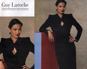 Guy Laroche  Dress Vogue 1133 Sewing Pattern
