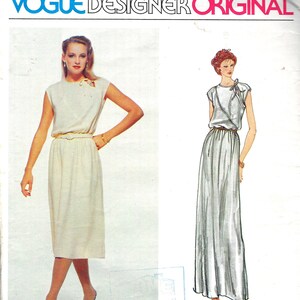 Dress by Belinda Bellville - Vogue 2129 - Uncut Pattern