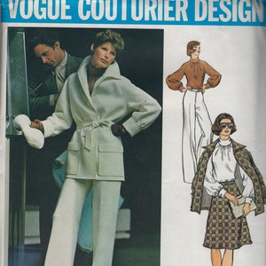 Jacket, Blouse, Skirt & Pants  by Galitzine - Vogue 2987 - Uncut Pattern