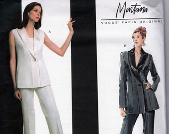 Vogue 2806 Vest, Jacket & Pants Sewing Pattern by Montana