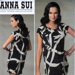Sommerkleid by Anna Sui - Vogue 1217 - Uncut Schnittmuster