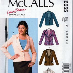 Jacken von Palmer/Pletsch - McCall&#39;s 6655 - Uncut Pattern