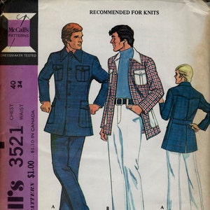 Retrojas en wijd uitlopende broek - McCall&#39;s 3521 - ongesneden naaipatroon