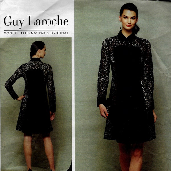 Lace Dress by Guy Laroche - Vogue 1577 - Uncut Pattern