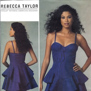 Party Dress by Rebecca Taylor - Vogue 1227 - Uncut  Sewing Pattern