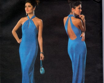 Halter Dress by Tom & Linda Platt - Vogue 2891 - Uncut Pattern