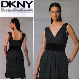Dress by Donna Karan - Vogue 1235 - Uncut Pattern