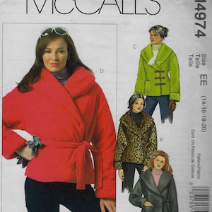 Jackets, Lined - McCall&#39;s 4974 - Uncut Sewing Pattern