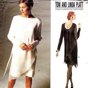 Dress with Overlays by Tom & Linda Platt - Vogue 1345 - Uncut Sewing Pattern