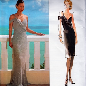 Evening Dress, Draped Bodice by Bellville Sassoon -  Vogue 2359 - Uncut Pattern