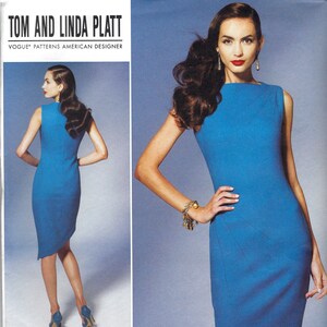 Dress, Decorative Darts by Tom & Linda Platt - Vogue 1267 - Uncut Pattern