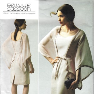 Capelet Dress by Bellville Sassoon - Vogue 1330 - Uncut Pattern