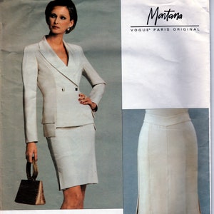 Jacket & Skirt by Montana Vogue 2749 Uncut Pattern - Etsy