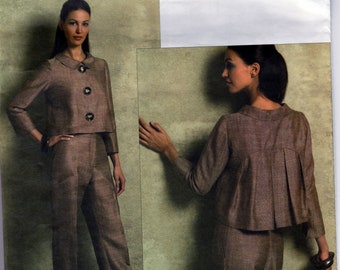 Jacket & Pants by Oscar de la Renta -Vogue 2956 - Uncut Pattern