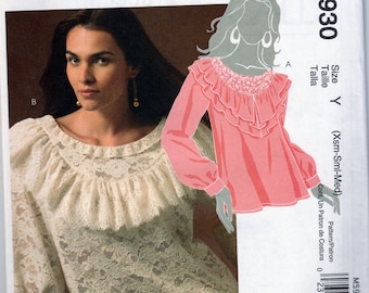 McCall's 5930 Tops Sewing Pattern