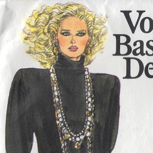 Dress, Side Drape - Vogue 1631 - Uncut Sewing Pattern