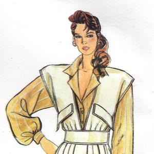 Jumper & Blouse by Chloe - Vogue 1584 -  Uncut Sewing Pattern