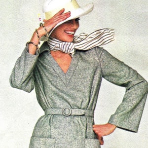 Dress by Bill Blass  - Vogue 1276 - Uncut Sewing Pattern