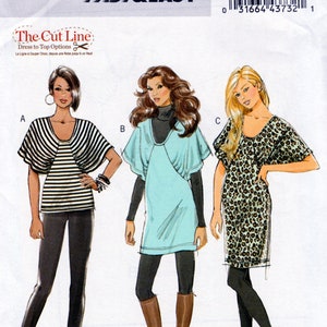 Easy Top, Tunic or  Dress - Butterick 5564 - Uncut pattern
