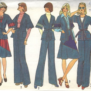 Simplicity 7271 Jacket, Skirt & Pants Sewing Pattern