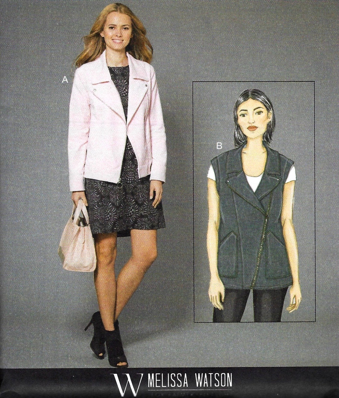 McCall's 7694 Jacke Weste Schnittmuster von Palmer Pletsch