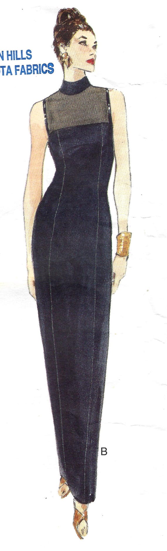 sachin and babi light blue dress Vera Wang