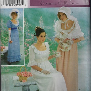 Retro 19th Century Costumes - Simplicity 9225 - Uncut Pattern