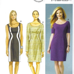 Princess Seam Dresses - Butterick 5998 - Uncut Pattern