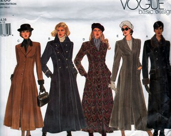 ankle length overcoat