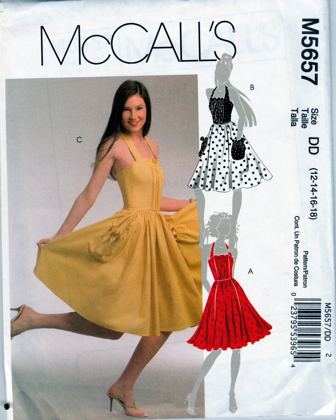 mccalls halter dress pattern M8555 | McCall's Sewing Pattern Misses' and Women's Special Occasion Dresses