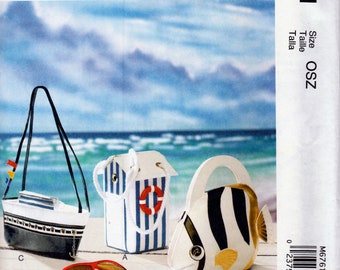 Beach Handbags Set - McCall's 6761 - Uncut Pattern