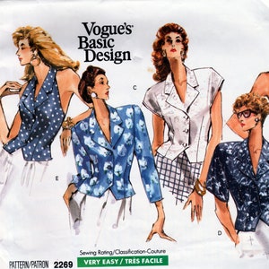 Tops Set - Vogue 2269 - Uncut Pattern