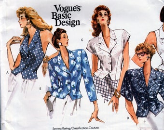 Vogue 2269 Tops Set Sewing Pattern