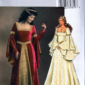 Renaissance or Princess Costume  - Butterick 4571 - Uncut Sewing Pattern