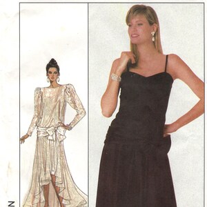 Evening Gown or Party Dress - Simplicity 8352- Uncut Sewing Pattern