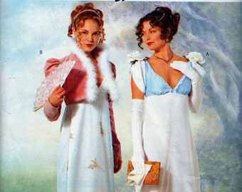 Butterick 6631 19th Century French Costumes Jacket & Dress Sewing Pattern